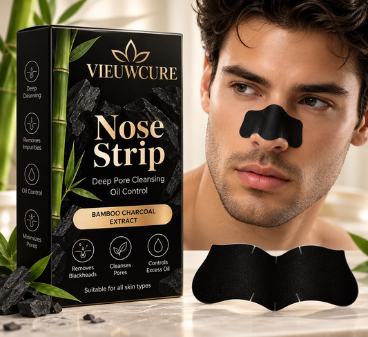 VIEUWCURE Neusstrips met Bamboehoutskool – Dieptereiniging